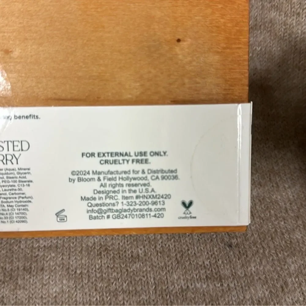 Bloom & Field Highland Natural Winter Holiday Hand Lotion Collection Gift Set